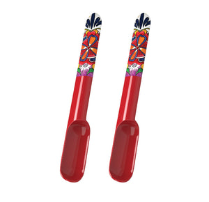 PREPARA TACO SPOON SET OF 2 RED