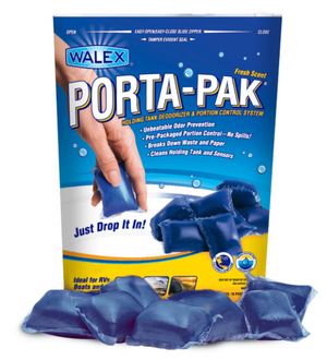 WALEX PORTA-PAK SACHETS BLUE FRESH SCENT PACK OF 15