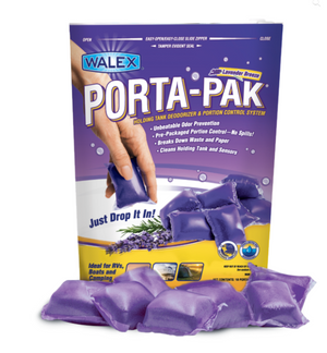 WALEX PORTA-PAK SACHETS PURPLE LAVENDER BREEZE SCENT PACK OF 15