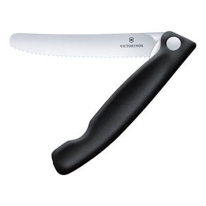 VICTORINOX CLASSIC FOLDING STEAK KNIFE BLACK