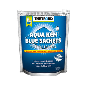 THETFORD AQUA KEM BLUE SACHETS 15 PACK