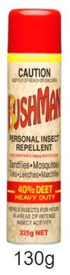 BUSHMAN ULTRA INSECT REPELLENT HEAVY DUTY 130G