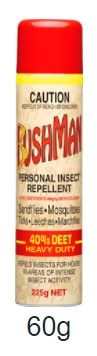 BUSHMAN ULTRA INSECT REPELLENT HEAVY DUTY 60G