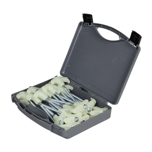 OZTRAIL TENT PEG SCREW IN 25 PIECE GLOW IN THE DARK