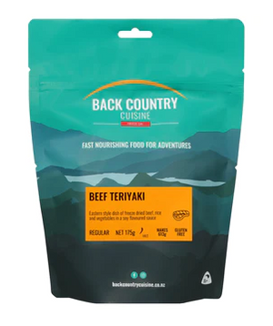 BACK COUNTRY CUISINE BEEF TERIYAKI SMALL