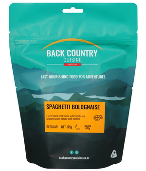 BACK COUNTRY CUISINE SPAGHETTI BOLOGNESE REGULAR