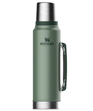 STANLEY CLASSIC VACUUM INSULATED FLASK 1LT GREEN