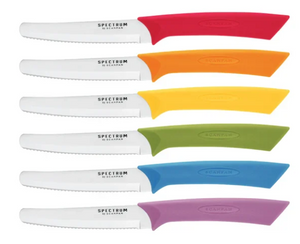 SCANPAN SPECTRUM 6 PIECE STEAK KNIFE SET