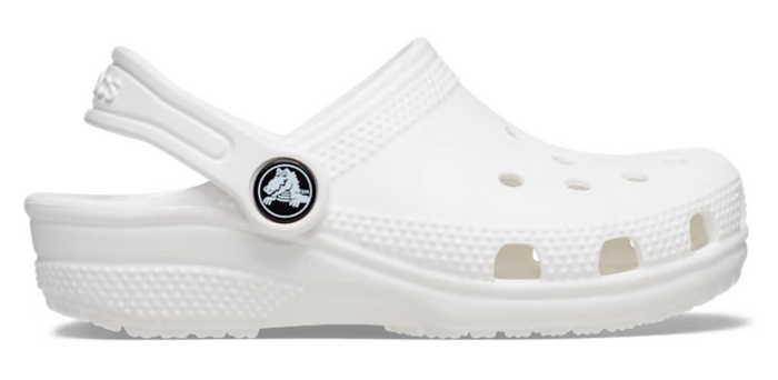 CROCS CLASSIC CLOG T KIDS WHITE