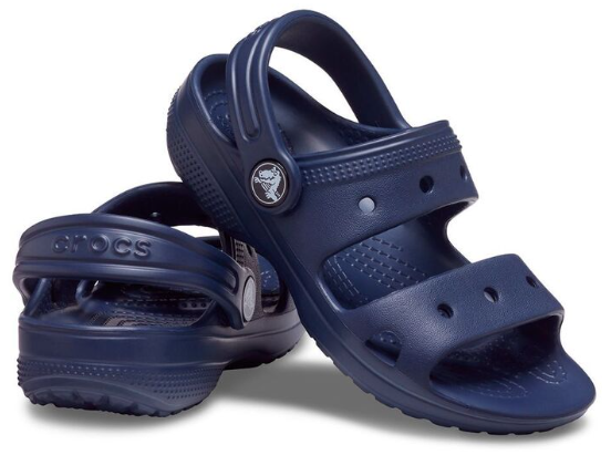 CROCS CLASSIC CROC SANDAL T KIDS NAVY – Kimlins Camping World Roma
