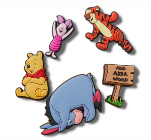 CROCS JIBBITZ 5 PACK WINNIE THE POOH [Cl:WINNIE THE POOH]