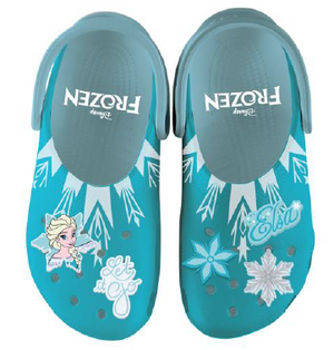 CROCS CLASSIC CLOG T KIDS FROZEN ELSA [Sz:C4]