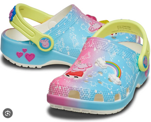 CROCS CLASSIC CLOG T KIDS PEPPA PIG [Sz:C10]