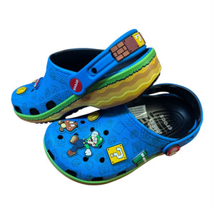 CROCS CLASSIC CLOG KIDS SUPER MARIO [Sz:J2]