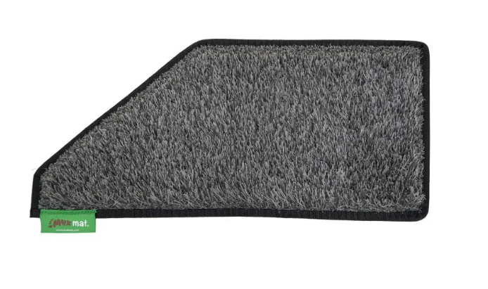 MUK MAT ANGLED STEP DARK GREY