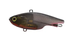 JACKALL MASK VIB 60 [Cl:GHOST BLACK RED BELLY]