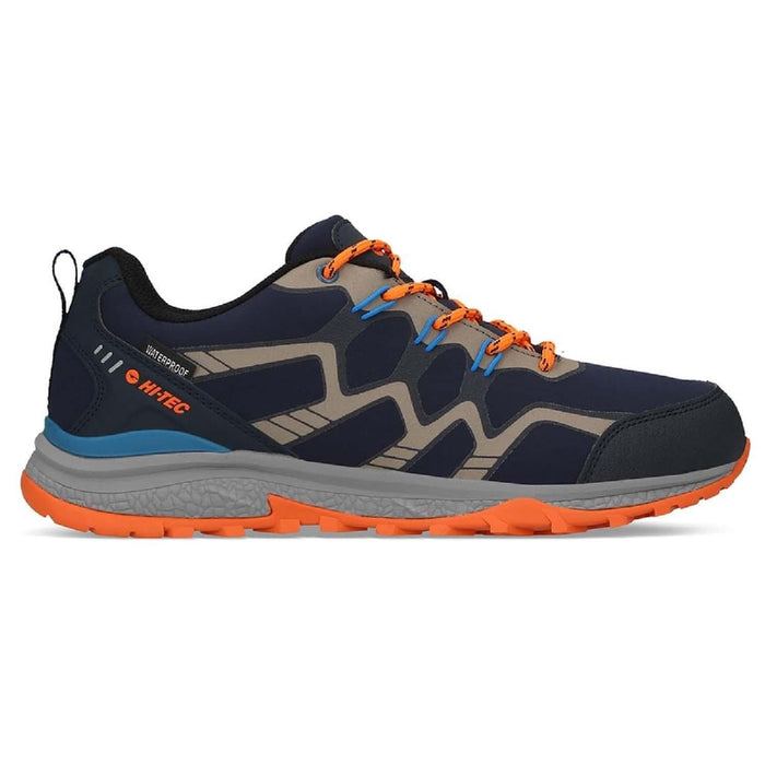 HI TECH STINGER LOW WP MENS BLUE/ORANGE