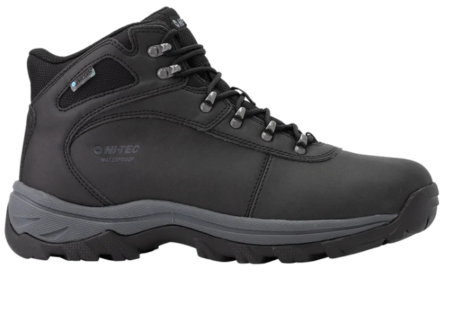 HI TECH ALTITUDE BASE CAMP LITE WP BLACK MENS 9.5