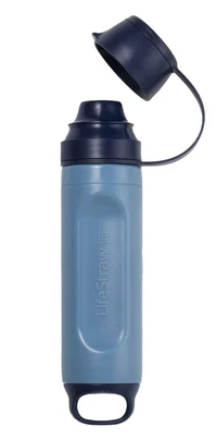 LIFESTRAW PEAK PERSONAL WATER FILTER MOUNTAIN BLUE