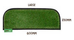 MUK MAT ROUNDED CARAVAN STEP MAT LARGE 60CM X 23CM