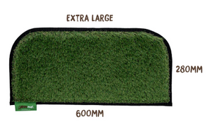 MUK MAT ROUNDED STEP MAT GREEN EXTRA LARGE 60CM X 28CM