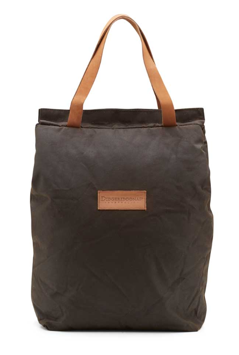 DIDGERIDOONAS AUSTRALIAN COOLER BAG -OILSKIN 6 BOTTLE