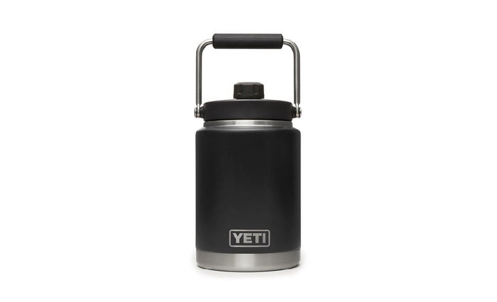 YETI RAMBLER HALF GALLON JUG BLACK