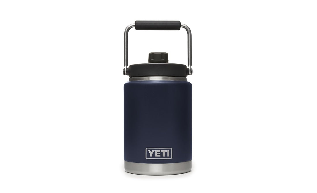 YETI RAMBLER HALF GALLON JUG NAVY – Kimlins Camping World Roma