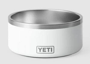 YETI BOOMER 8 DOG BOWL [Cl:WHITE]