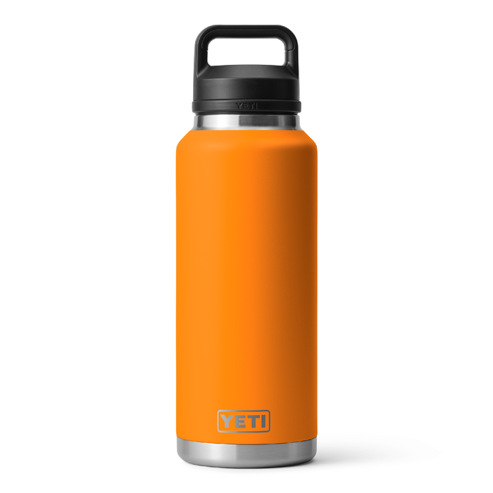 YETI RAMBLER 46OZ BOTTLE WITH CHUG CAP LIMITED EDITION KING CRAB ORANGE