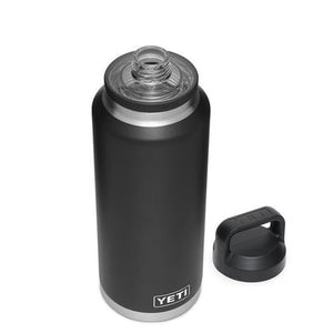 YETI RAMBLER 46OZ BOTTLE WITH CHUG CAP [Cl:BLACK]