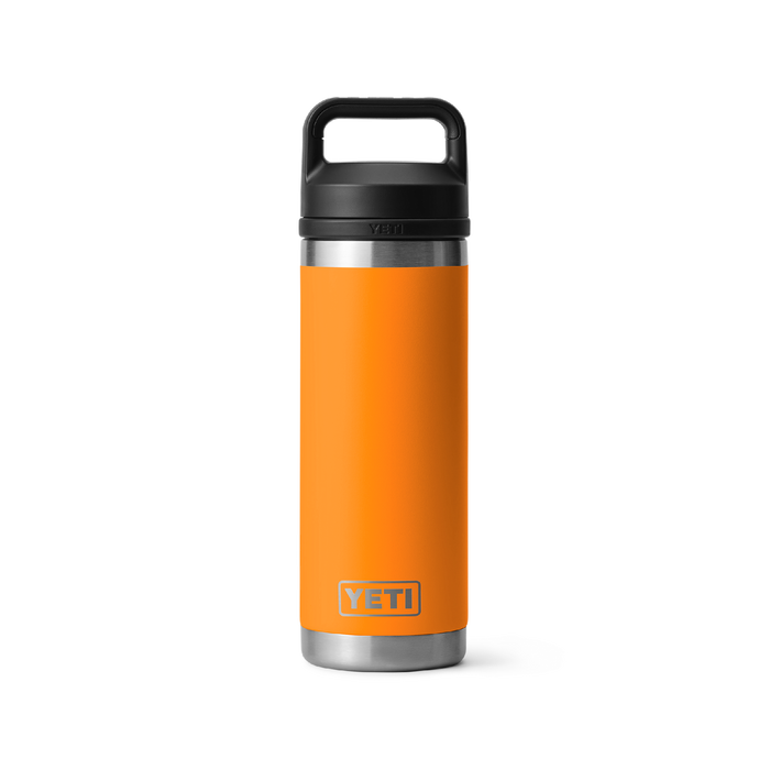 YETI RAMBLER 18OZ BOTTLE WITH CHUG CAP LIMITED EDITION KING CRAB ORANGE