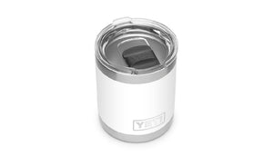 YETI RAMBLER 10OZ LOWBALL WITH MAGSLIDER LID WHITE