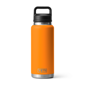 YETI RAMBLER 36OZ BOTTLE WITH CHUG CAP LIMITED EDITION KING CRAB ORANGE