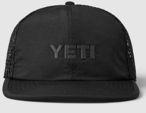 YETI LOGO PERFORMANCE HAT BLACK