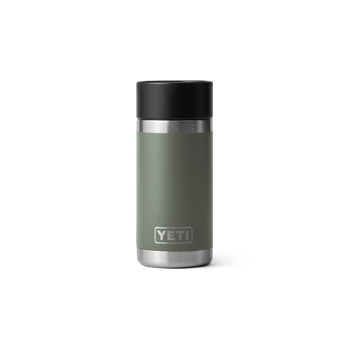 YETI RAMBLER 12OZ BOTTLE WITH HOTSHOT CAP LIMITED EDITION CAMP GREEN