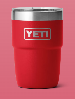 YETI RAMBLER 8OZ CUP WITH MAGSLIDER LID [Cl:RESCUE RED]