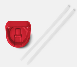 YETI RAMBLER STRAW CAP [Cl:RESCUE RED]