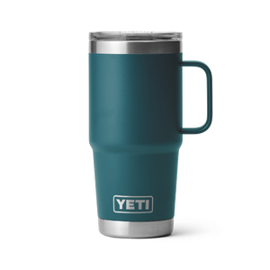 YETI RAMBLER 20OZ TRAVEL MUG WITH STRONGHOLD LID LIMITED EDITION AGAVE TEAL