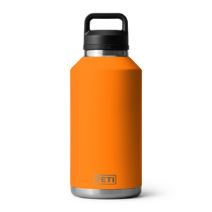 YETI RAMBLER 64OZ BOTTLE WITH CHUG CAP LIMITED EDITION KING CRAB ORANGE