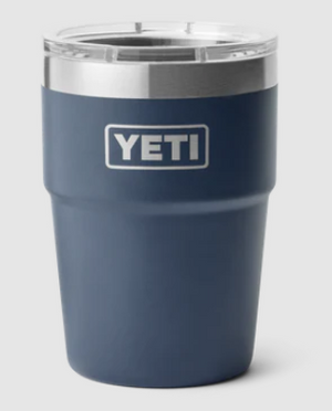 YETI RAMBLER 16OZ STACKABLE CUP WITH MAGLSIDER LID [Cl:NAVY]