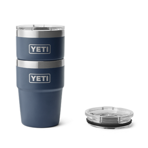 YETI RAMBLER 16OZ STACKABLE CUP WITH MAGLSIDER LID [Cl:NAVY]