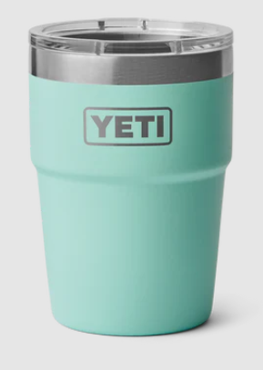 YETI RAMBLER 16OZ STACKABLE CUP WITH MAGLSIDER LID [Cl:SEAFOAM]