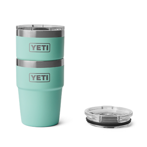 YETI RAMBLER 16OZ STACKABLE CUP WITH MAGLSIDER LID [Cl:SEAFOAM]