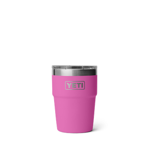 YETI RAMBLER 16OZ STACKABLE CUP WITH MAGSLIDER LID LIMIITED EDITION WILDFLOWER FUCHSIA