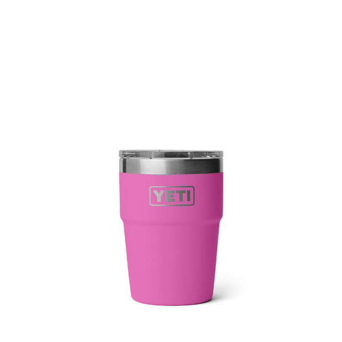 YETI RAMBLER 16OZ STACKABLE CUP WITH MAGSLIDER LID LIMIITED EDITION WILDFLOWER FUCHSIA