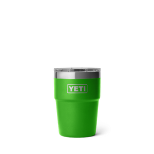 YETI RAMBLER 16OZ STACKABLE CUP WITH MAGSLIDER LID CANOPY GREEN