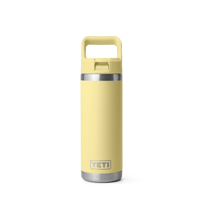 YETI RAMBLER 18OZ STRAW BOTTLE LIMITED EDITION DAYBREAK YELLOW