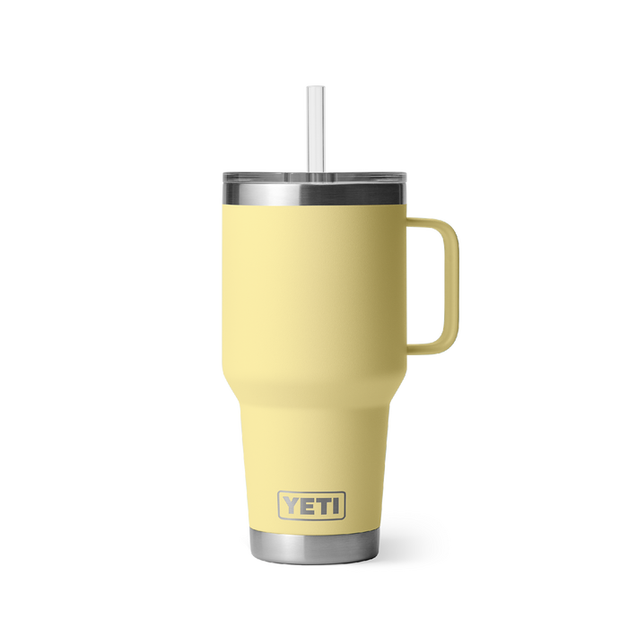 YETI RAMBLER 35OZ STRAW MUG LIMITED EDITION DAYBREAK YELLOW