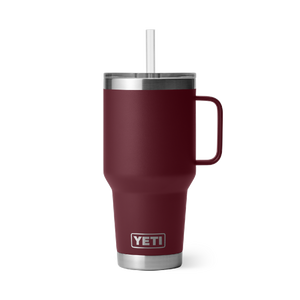 YETI RAMBLER 35OZ STRAW MUG LIMITED EDITION WILD VINE RED